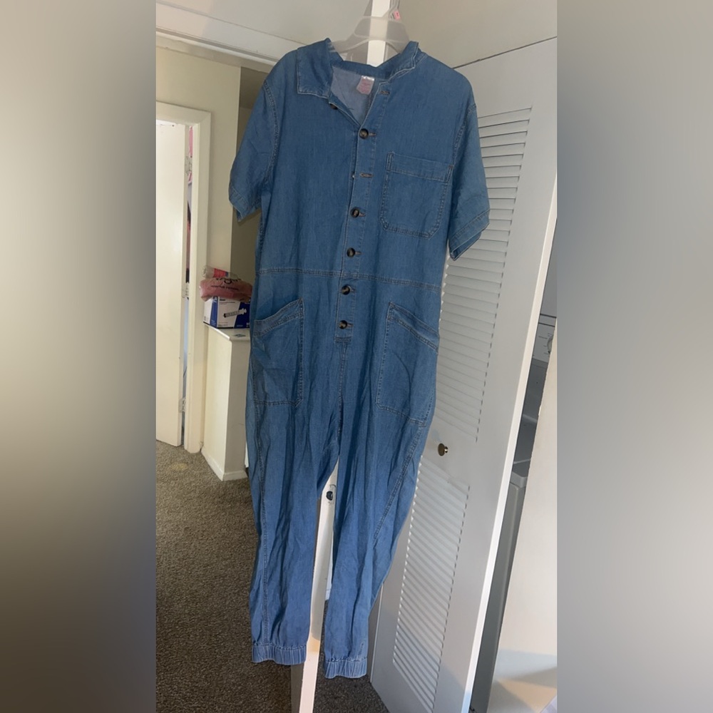 No Boundaries Blue Denim Top